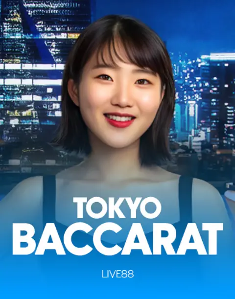 Tokyo Baccarat live table at Kitsune Casino